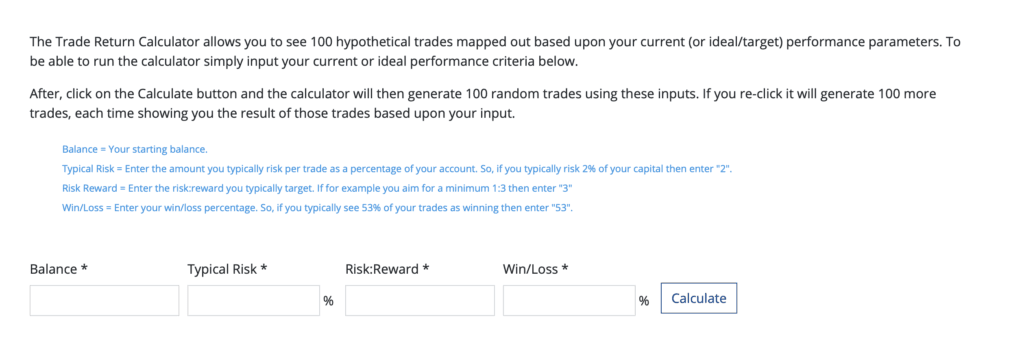 Risk Reward calculator by https://coghlancapital.com/trade-return-calculator/